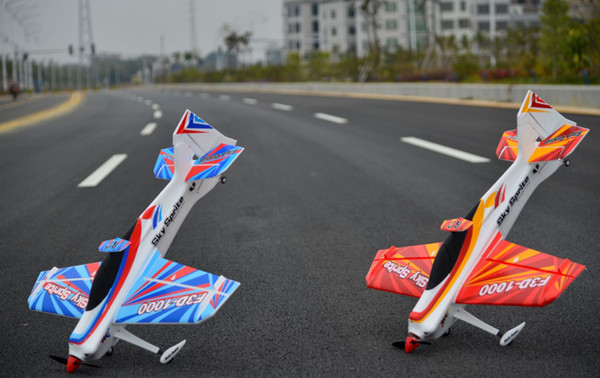 EPO plane sport RC airplane RC MODEL HOBBY TOY / WINGSPAN 1000 MM F3D-1000 RC 3D PLANE (have kit set or PNP set )