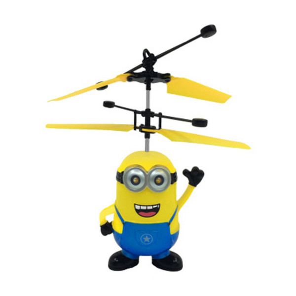 RC helicopter Drone kids toys Flying Ball Aircraft Led Flashing Light Up Toy Induction Electric sensor for Children