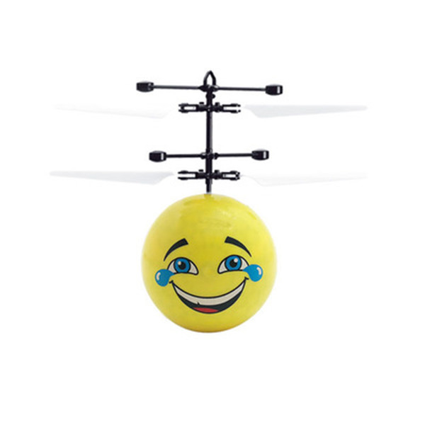 New Strange Charging Suspension Smile Plane Aircraft Induction Aircraft Resistance To Falling Light Children's Toys Rc New Easy To Operate H