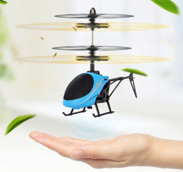 Mini RC drone Flying RC Helicopter Aircraft dron Infrared Induction LED Light Remote Control drone dron Kids Toys