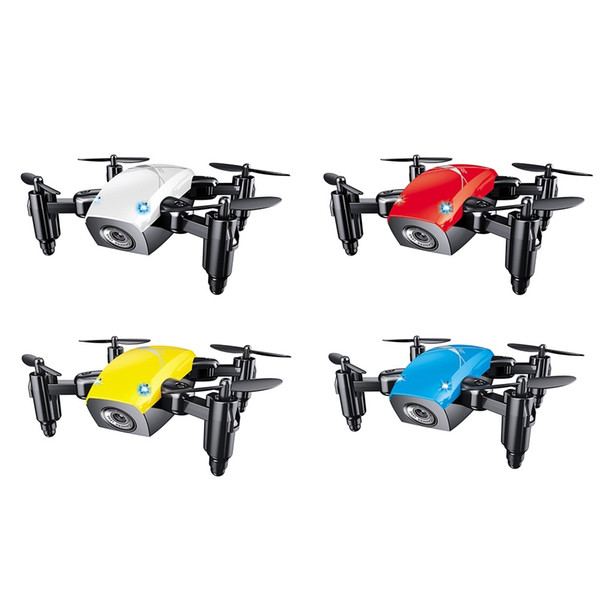 S9HW Mini Drone With Camera HD S9 No Camera Foldable RC Quadcopter Altitude Hold Helicopter WiFi FPV Micro Pocket Drone (Retail)