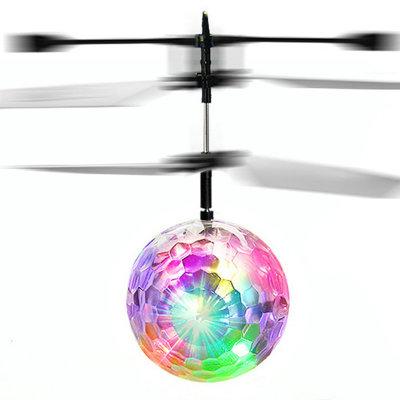 Colorful Flying Ball RC Luminous Kid's Flying Balls Anti-stress Drone Helicopter Infrared Induction Aircraft Remote Control Toys