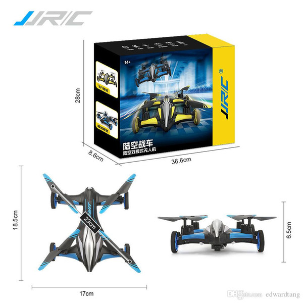 JJRC H23 RC Aircraft, Land& Air 2 in One UAV, 200W Camera WIFI FPV Drone, Altitude Hold Quadcopter, LED Light UAV,Xmas Kid Birthday Gift 4-4