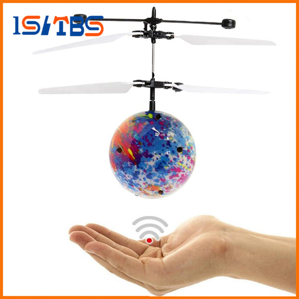 Hot Sale Mini Drone Hand Flying UFO Ball LED Mini Induction Suspension RC Aircraft Flying Toy Ball