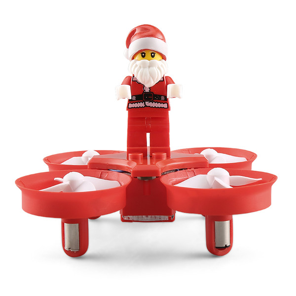 JJRC H67 Flying Santa Claus with Christmas Songs RC Helicopter Drone Christmas Toy Remote Control Aircraft For Kids Gift 10PCS