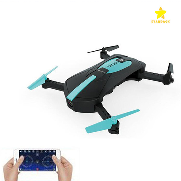 2.4G Portable JY018 Foldable Mini Selfie Drone Pocket Folding Quadcopter Altitude Hold Headless WIFI FPV Camera RC Helicopter Toys