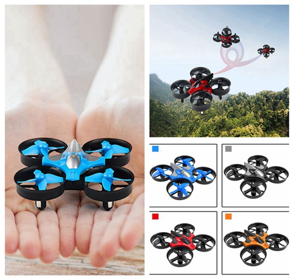 2.4G Mini UFO Remote Control Aircrafts Four Axis Onekey Return Headless Mode Toys For Kids DDA194