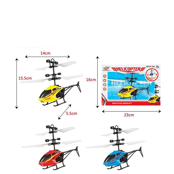 Flying Mini RC Infraed Induction RC Helicopter Aircraft Flashing Light Toys For Kid Toys for Children play and games 10 styles