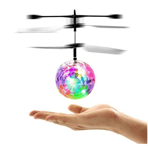 Hot Flying Ball Helicopter RC Flying Ball Drone Helicopter Ball Built-in Shinning LED Lighting Flying Toys for Kids