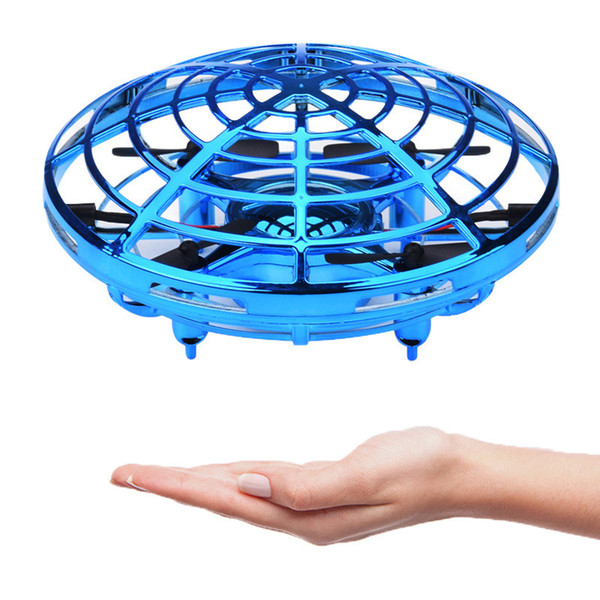 3 Colors Flying Ball Infrared Sensor Interactive UFO Toy Intelligence Sensor Aircraft Flying Toy for Children 360°hover UFO Ball