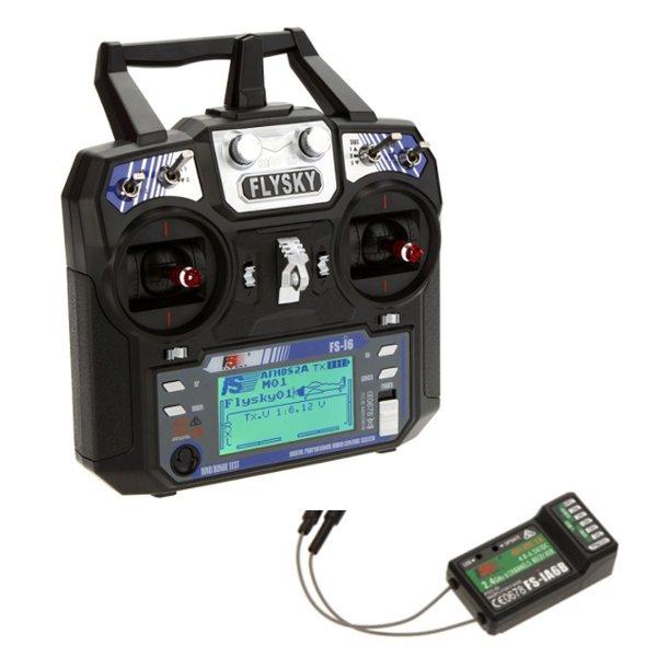 FlySky FS-i6 2.4G 6CH AFHDS RC Transmitter With FS-iA6B FS A8S 8CH Receiver