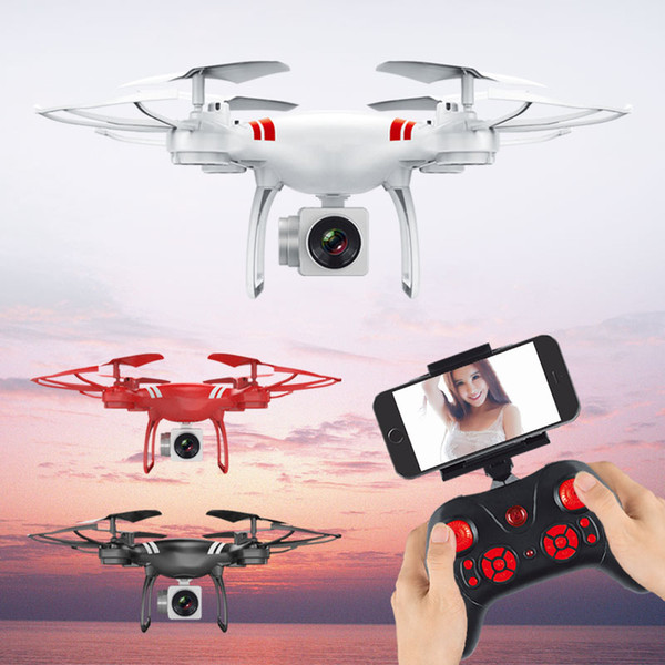 The new 2018 the latest folding four-axis aircraft has a real-time aerial view of wifi map mini remote-controlled aircraft KY101