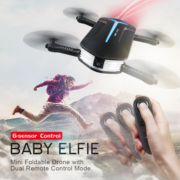 JJR/C JJRC H37 Mini BABY ELFIE WIFI FPV 720P Camera Selfie RC Quadcopter Foldable G-sensor Mini RC Drone flying toys RC Helicopter