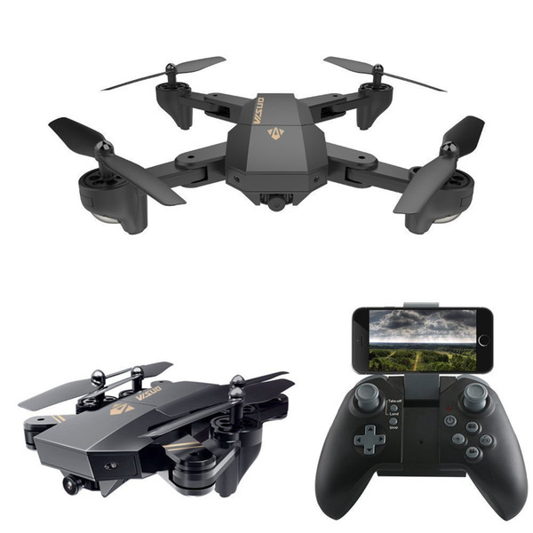 XS809W Quadcopter Aircraft Wifi 4 Axis Altitude Hold Function RC Drone with HD 2MP Camera Drone RC Toy Foldable Drone C3846