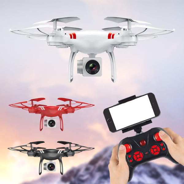 KY101 Quadcopter Aircraft Wifi HD aerial photography 4 Axis RC Drone with 500W HD Camera Drone RC Toy C4643