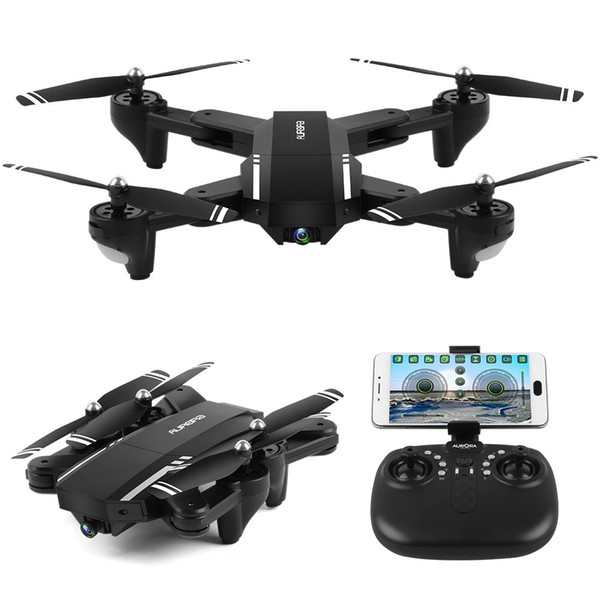 HINST Mini Q39W Foldable With Wifi FPV 720P HD Camera 2.4G 6-Axis RC Quadcopter Drone Landing Stability Toys Dec18