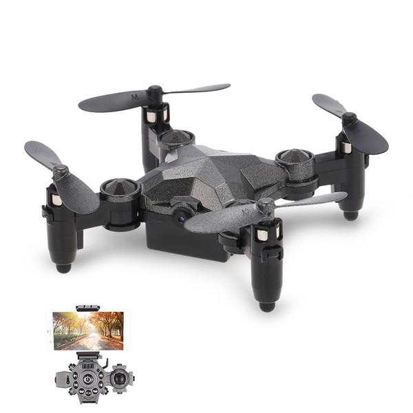 Newest WIFI FPV RC Folding Drone DH-800 2.4G Set Watch Controller Mini Selfie Drone Pocket Remote Control RC Quadcopter