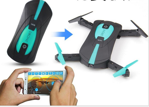DHL black orange JY018 wifi set high aerial mini-UAV, folding mini four-axis aircraft, remote control aircraft toys