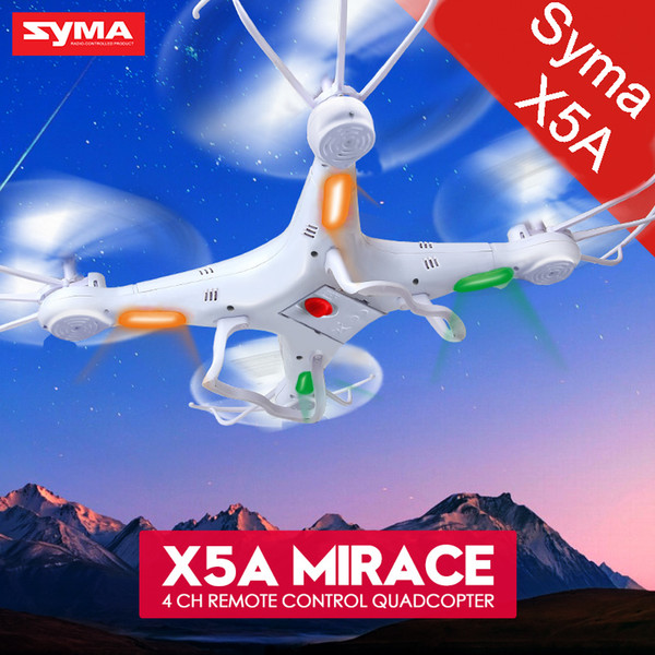 Syma X5A Drone 2.4G 4CH RC Helicopter Quadcopter with No Camera Aircraft Dron