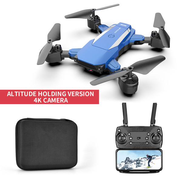 Brand New Toy Electric Remote Control Aircraft WIFI FPV Mini Drone With Wide Angle HD 4k Camera Hight Hold Mode RC Foldable Quadcopter Gift