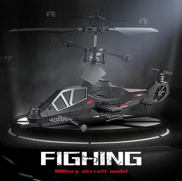 Hot sale two 3.5 channel remote control aircraft toys military simulation model aircraft quadcopter