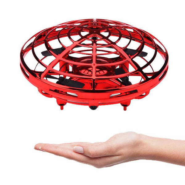 Flying Ball Infrared Sensor Interactive UFO Toy Intelligence Sensor Aircraft Flying Toy for Children 360°hover UFO Ball 3 colors C6392