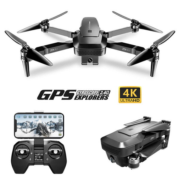 Global Drone Profissional 4K GPS Drone Dron RC Helicopter Wifi FPV Quadrocopter with Camera Drone X Pro VS F11 PRO ZEN K1 E520