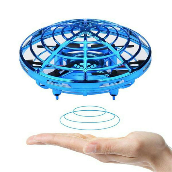 Mini Drone UFO Hand Operated RC Helicopter Quadrocopter Drone Infrared Induction Aircraft Flying Toys For Kids