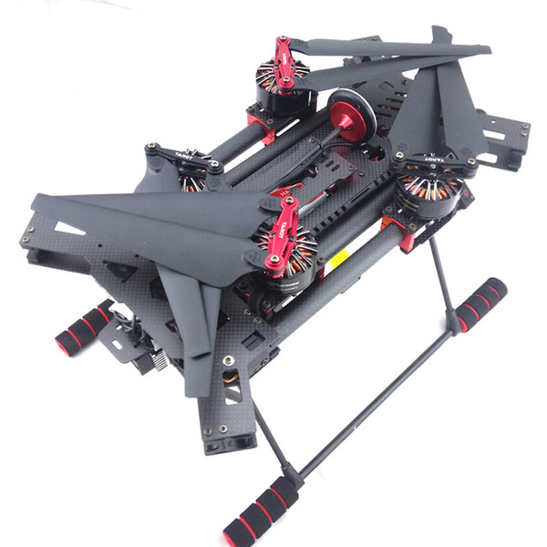 H450 Carbon Fiber FPV Folding Quadcopter Frame w/ Sunnysky X3508S 700KV Motor/ 30A ESC /Naza lite+GPS/Radiolink AT9/ Propeller