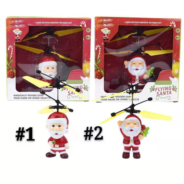 Baby Kids Toys Christmas Electric Santa Claus Induction Aircraft Toys Toy New Year Gifts Children Toys