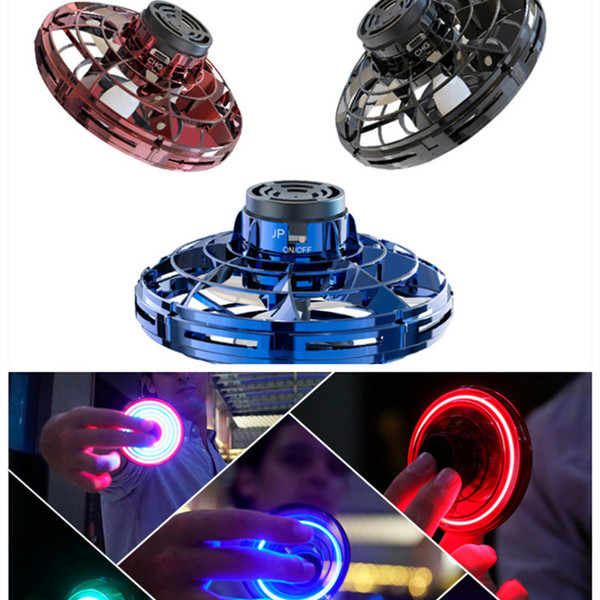 Mini Drone UFO flynova Finger Spinner RC Helicopter Quadrocopter Aircraft Toy Adult Kids Gifts Release Pressure