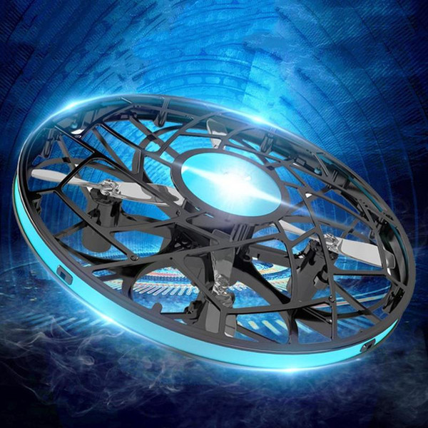 Anti -Collision Mini Ufo Rc Hand Drone Infraed Flying Helicopter 830 Rotate Sensing Induction Dron Electronic Flayaball Kids Toys