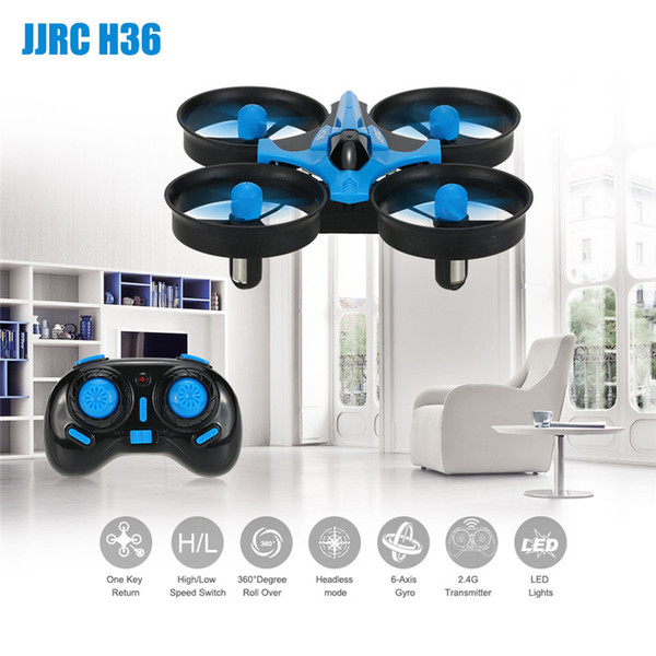 New H36 Mini Drone 2.4GHz 6 Axis RC Micro Quadcopters With Headless Mode Drones Flying Helicopter For Kid Gift DHL Free