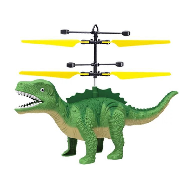 20pcs Induction Helicopter Flying Rc Aircraft Sensing Remote Control Line Dinosaurs Sense Flying Toys Multicopter Aircraft Novelty