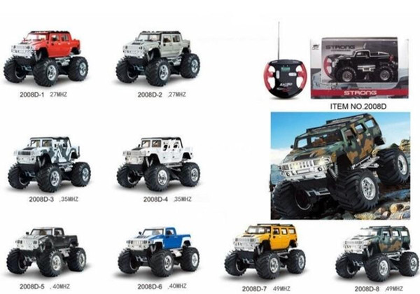 Free shipping new Radio Remote Control RTR Mini Off Road RC Car Micro Truck High Speed Hummer