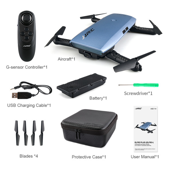 Newest JJRC H47 Mini RC Drone ELFIE Plus HD Camera Upgraded Foldable Arm Quadcopter RC Helicopter VS H37 Mini Eachine E56