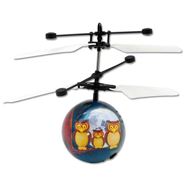 QF315Y Owl Pattern Music Sensor Control Induction RC Helicopter