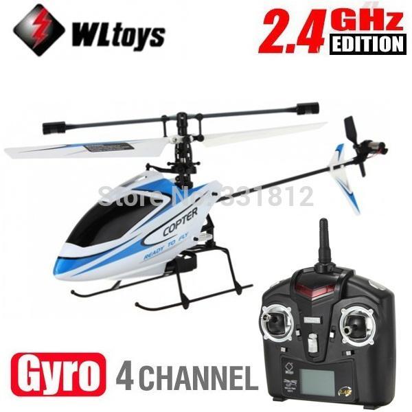 High Quality WLtoys Upgraded Version V911 4CH 2.4Ghz Single Blade Propeller Radio Remote Control RC Helicopter w/GYRO RTF Mode 2