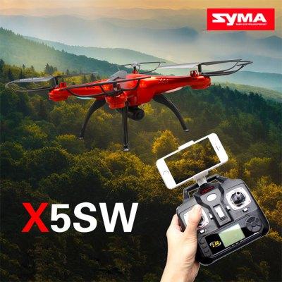 2015 Drones SYMA X5SW-1 WIFI RC Drone FPV Helicopter Quadcopter with HD Camera 2.4G 6-Axis Real Time RC Helicopter Toy Free Shipping.