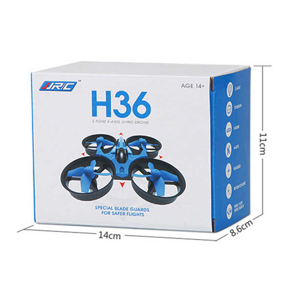 1pcs sale! JJRC H36 Mini Drone 2.4GHz 6 Axis RC Micro Quadcopters With Headless Mode Drones Flying Helicopter For Kid Gift