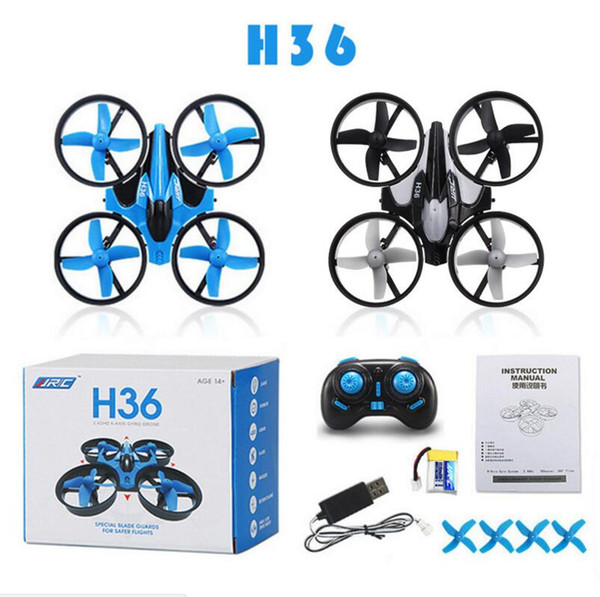 NEW JJRC H36 Mini Drone 2.4Ghz 4CH 6-Axis GYRO RC Quadcopter Headless LED Mode One Key Return Helicopter