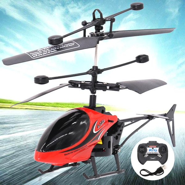 2CH RC Helicopter Anti-shock Indoor Mini RC Helicopter with Gyro RC Aircraft Helicopter Toy Kids Gift