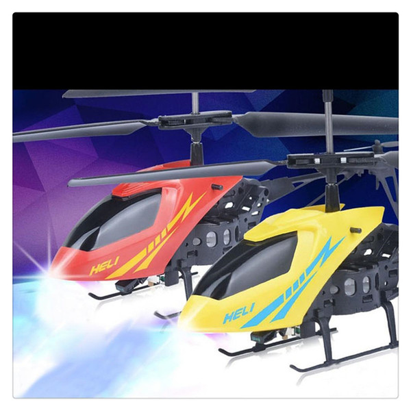 Wholesale 2 Channel ABS Crash Resistant Mini RC Helicopter with LED Light for Indoor Kids Toy Gift High Quality Hot Sale