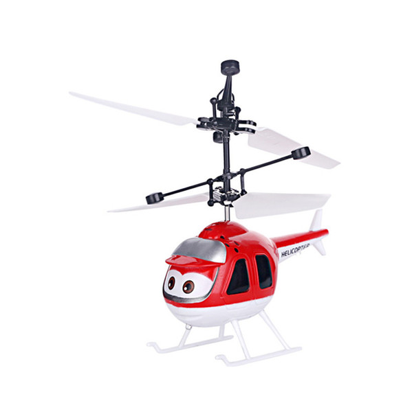 Induction Vehicle Aviation Aircraft Kids Toys Resistance Falling Suspension Cartoon Mini Kids Toys Drone Induction Aircraft Helicopter Toys