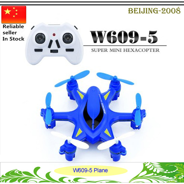 HJ W609-5 Axis Gyro 4.5CH 2.4GHz Radio Control RC Drones Hexacopter w 3D Flip RTF TRC-434745 with LED Light 010254