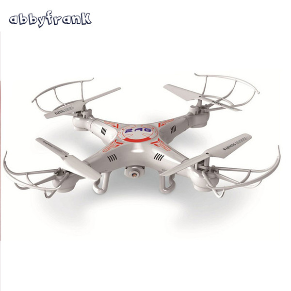 Abbyfrank 2.4G RC Helicopter Drone With Camera 2MP HD Remote Control Helicopter X5C 4CH 6 Axis Gyro Quadcopter Drone RC Gift Toy