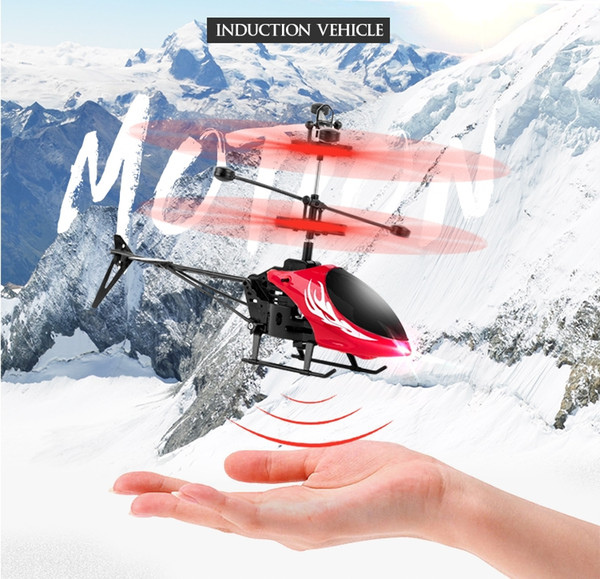 RC Helicopter Toys Induction aircraft charging remote control aircraft boy girl child vibrating toy suspension aircraft helicopter gift