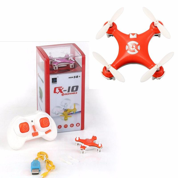 Cheerson CX-10 CX10 RC Quadcopter 4-CH 2.4GHz 6-Axle Gyro Mini Drone Helicopter Mode 1 Mode2