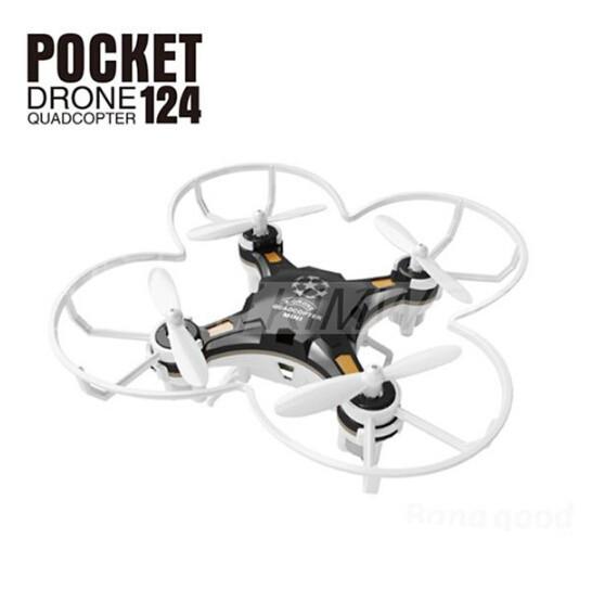 Drone Quadrocopter FQ777-124 Pocket Drone 4CH 6Axis Gyro Quadcopter With Switchable Controller RTF UAV RC Helicopter Mini Drone 363