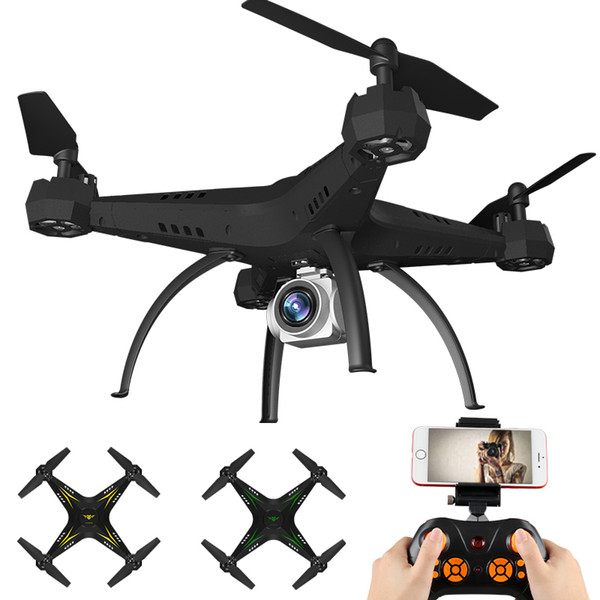 Rc Drone With Camera Big Size Rc FPV Quadcopters Flying Camera Helicopters Remote Control Toy For Kids Selfie Drone VS X5SW X5C